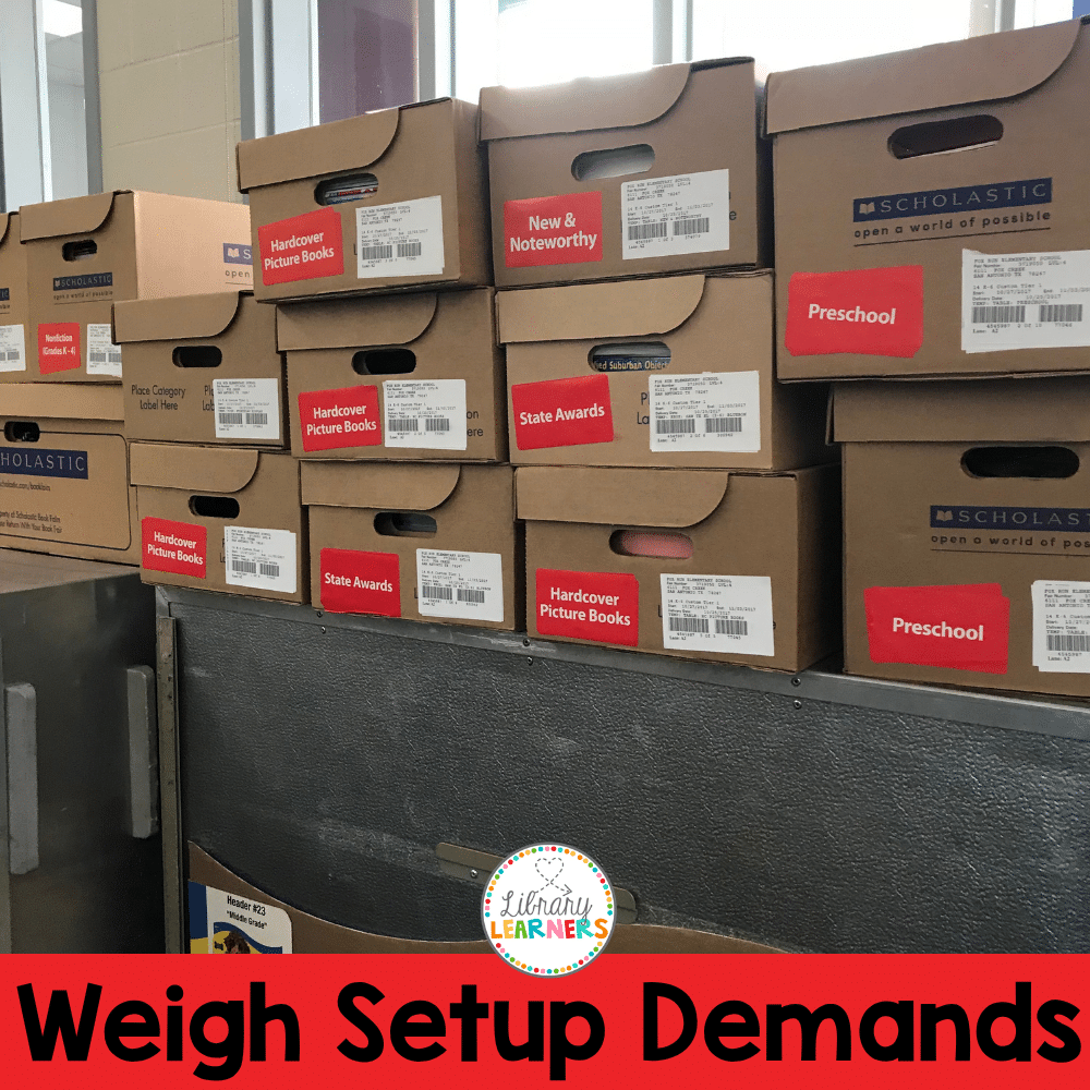 Weigh Setup Demands
