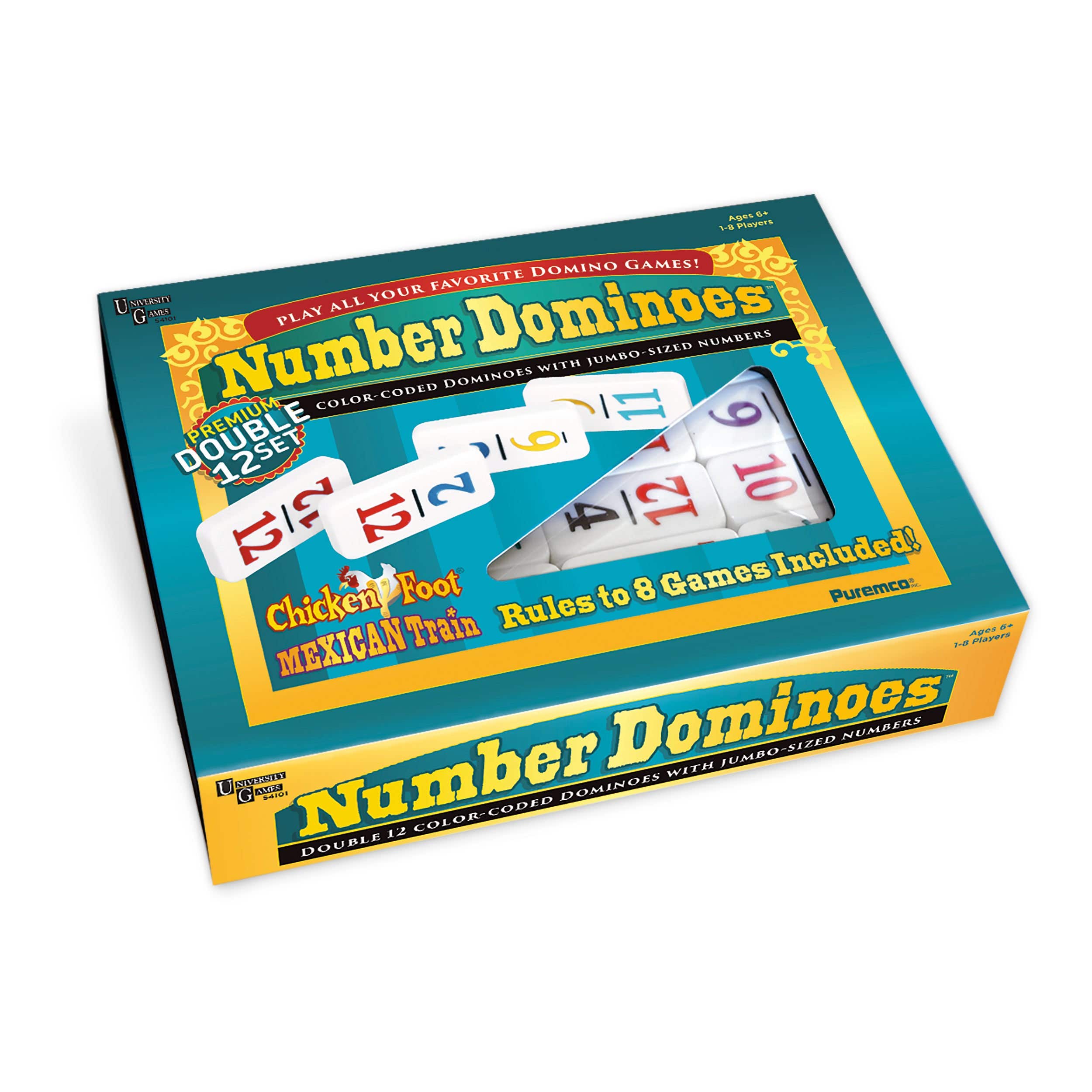 Number Dominoes - Premium Double 12 Set - Literati School Store
